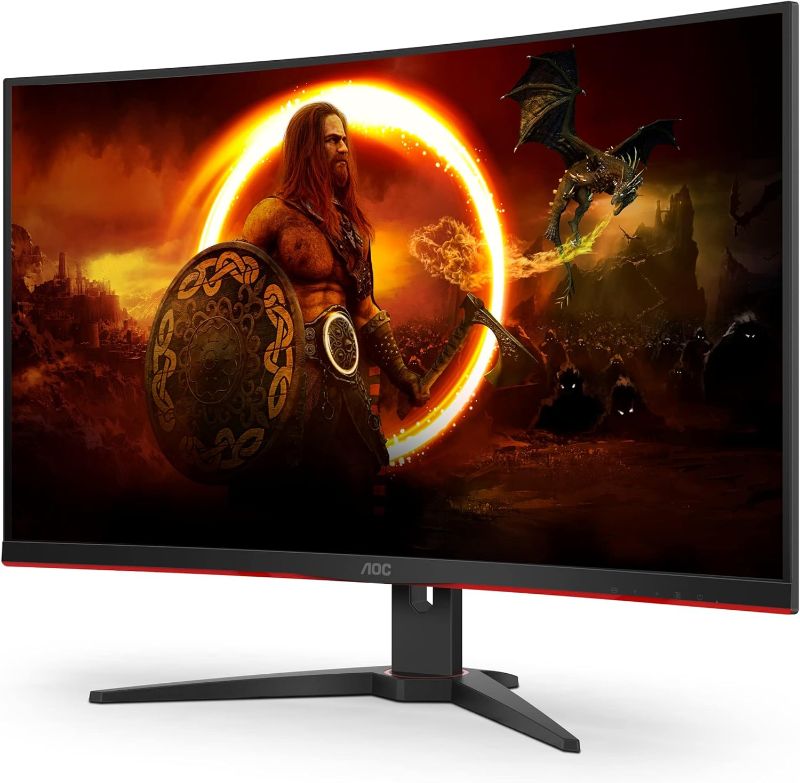 Photo 1 of 
AOC C32G2ZE 32" Curved Frameless Gaming Monitor,