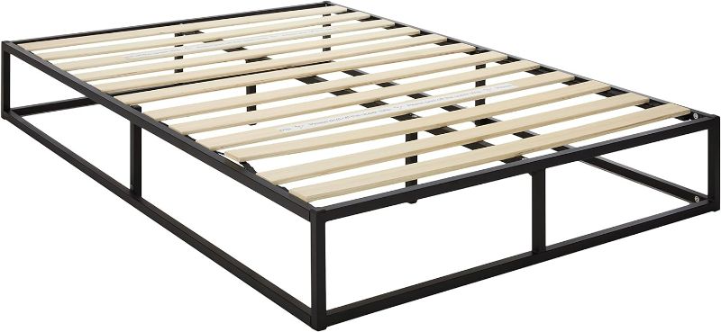 Photo 1 of ***USED - PARTS LIKELY MISSING***
ZINUS Joseph Metal Platforma Bed Frame, Mattress Foundation, Wood Slat Support, No Box Spring Needed