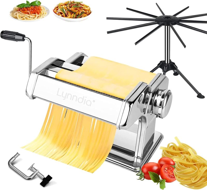 Photo 1 of 2 in 1 Pasta Maker with Pasta Rack, Lynndia