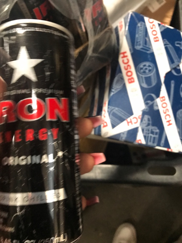 Photo 3 of  mike tyson iron energy drink 24  8.45oz cans bb2/24