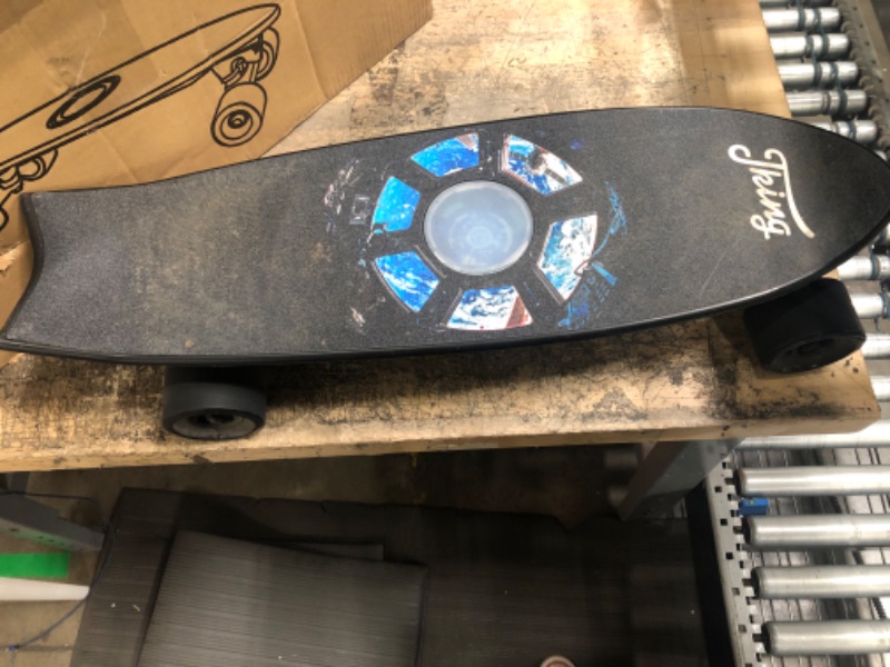 Photo 2 of **PARTS ONLY, NON-FUNCTIONAL** Electric Skateboard Electric Longboard with Remote Control Electric Skateboard ,450W Hub-Motor,18.6 MPH Top Speed,7.6 Miles Range