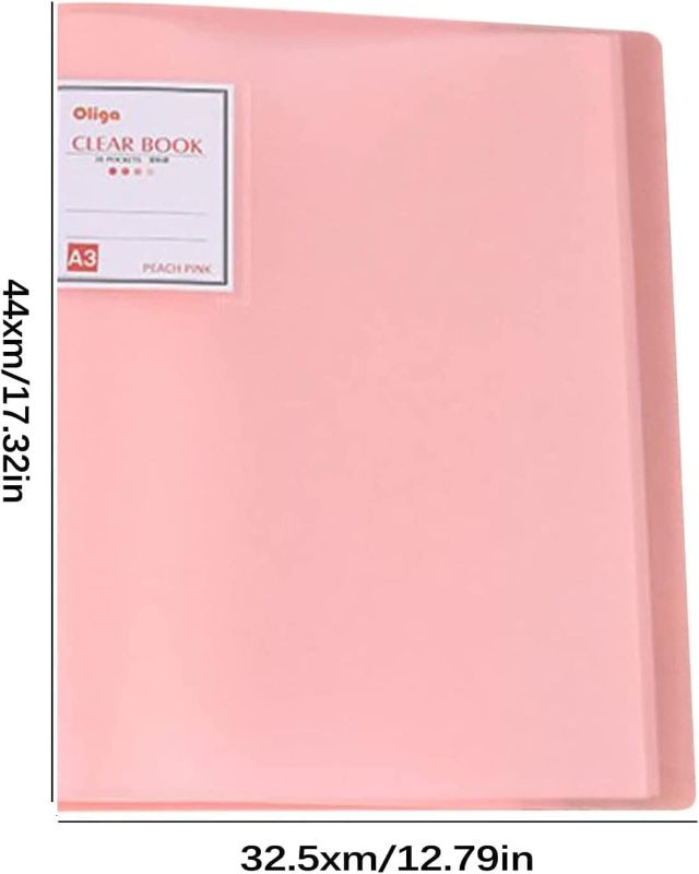 Photo 1 of Diamond Painting Storage Book A3 30 Pages Art Portfolios Folder Presentation 