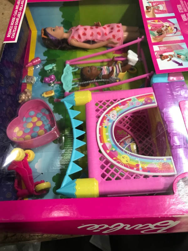 Photo 2 of ?Barbie Skipper Babysitters Inc. Bounce House Playset