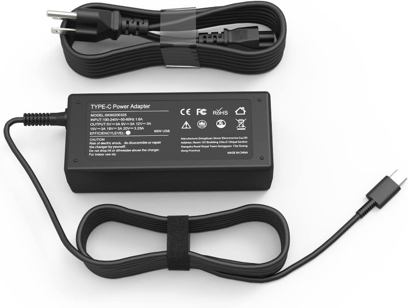 Photo 1 of USB C LAPTOP CHARGER POWER SUPPY