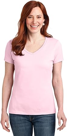 Photo 2 of Hanes Women’s Perfect-T Short Sleeve V-Neck T-Shirt
