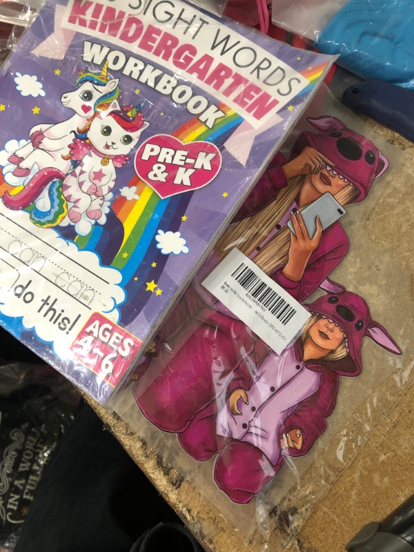 Photo 2 of 100 Sight Words Kindergarten Workbook Ages 4-6: A Whimsical Learn to Read & Write Adventure Activity Book for Kids with Unicorns, Mermaids, & More: ... Flash Cards! (Learning Activities Workbooks)