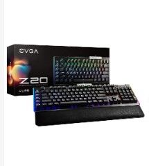 Photo 1 of EVGA Z20 RGB Optical Mechanical Gaming Keyboard, Optical Mechanical Switches (Linear)