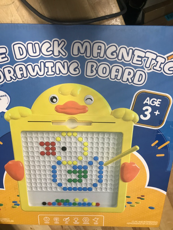 Photo 3 of * used item *
Magnetic Drawing Board, Magnetic Board for Kids with Magnetic Pen and Beads Magnetic, Outdoor 