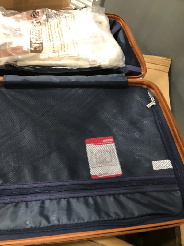 Photo 3 of ***Parts Only***Coolife Luggage Sets Suitcase Set 3 Piece Luggage Set Carry On Hardside Luggage with TSA Lock Spinner Wheels (White, 5 piece set) White 5 piece set
