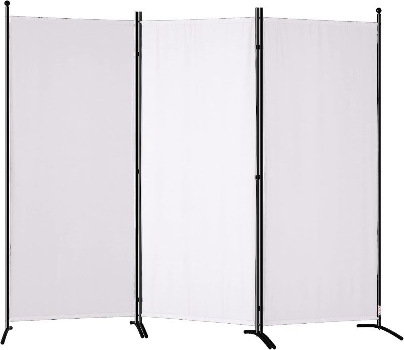 Photo 1 of 
VEVOR Room Divider, 6.1 ft Room Dividers and Folding Privacy Screens (3-Panel), Fabric Partition Room Dividers for Office, Bedroom, Dining Room, Study,...