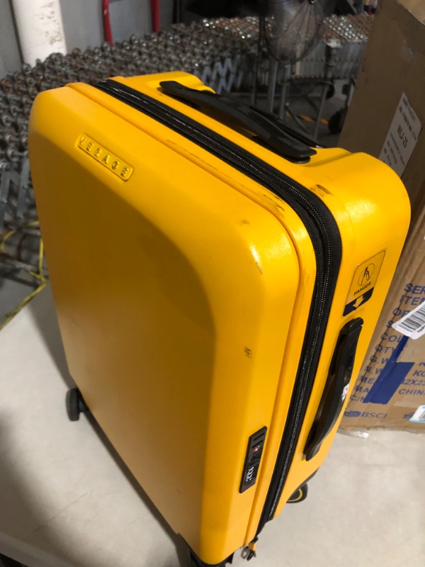 Photo 4 of [READ NOTES]
VERAGE Freeland Carry On Luggage with X-Large Spinner Wheels, Rolling Suitcase TSA Approved (20-Inch, Yellow) Carry-On 20-Inch Yellow