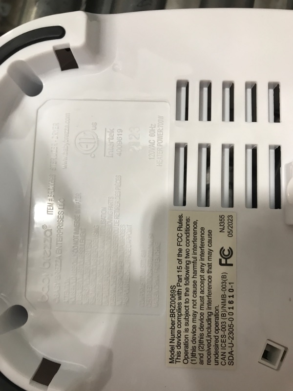 Photo 1 of Baby Brezza Bottle Sterilizer and Dryer Advanced – HEPA Filter And Steam Sterilization – Dries 33 Percent Faster Then Original - Universal Fit up to 8 Baby Bottles And 2 Sets of Pump Parts (Any Brand) Sterilizer-Dryer Advanced