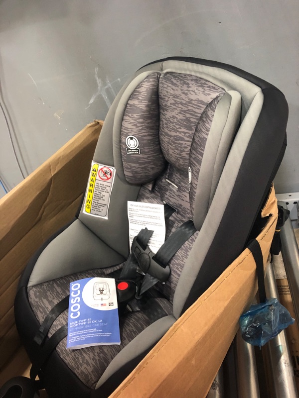 Photo 2 of Cosco Mighty Fit 65 DX Convertible Car Seat (Heather Onyx Gray)