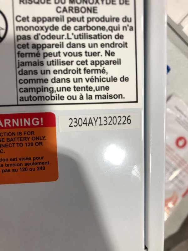 Photo 6 of ***UNABLE TO TEST***
CAMPLUX 5L 1.32 GPM Outdoor Portable Propane Tankless Water Heater with 12V 1.2GPM DC Water Pump 35PSI