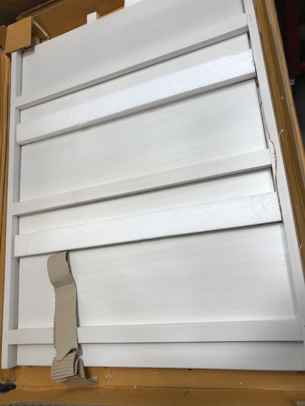 Photo 1 of **DAMAGED**SEE NOTES**FOR PARTS OR REPAIR**
Casual Home Montego 3-Shelf Bookcase, White 3-Shelf White