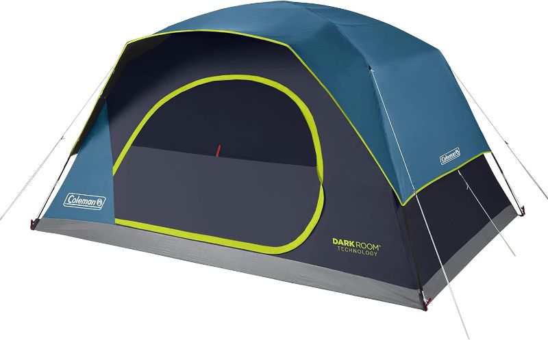 Photo 1 of 
Coleman Skydome Camping Tent with Dark Room Technology, 4/6/8/10 Person Family Tent Sets Up in 5 Minutes and Blocks 90% of Sunlight, Weatherproof Tent with...
Pattern Name:Tent
