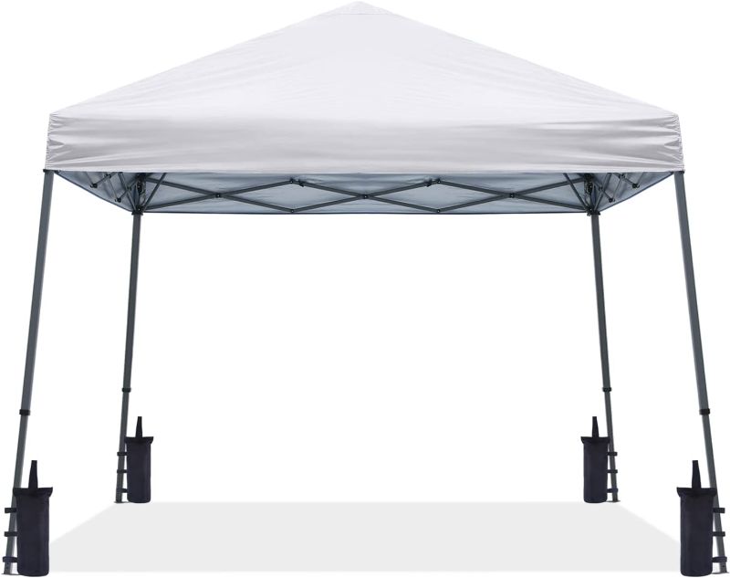 Photo 1 of ABCCANOPY Stable Pop up Outdoor Canopy Tent, White 10x10 White