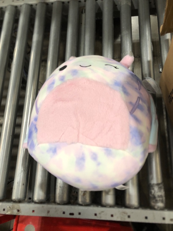 Photo 2 of Squishmallows 14-Inch Dottie Pink and Blue Tie-Dye Sea Slug - Large Ultrasoft Official Kelly Toy Plush