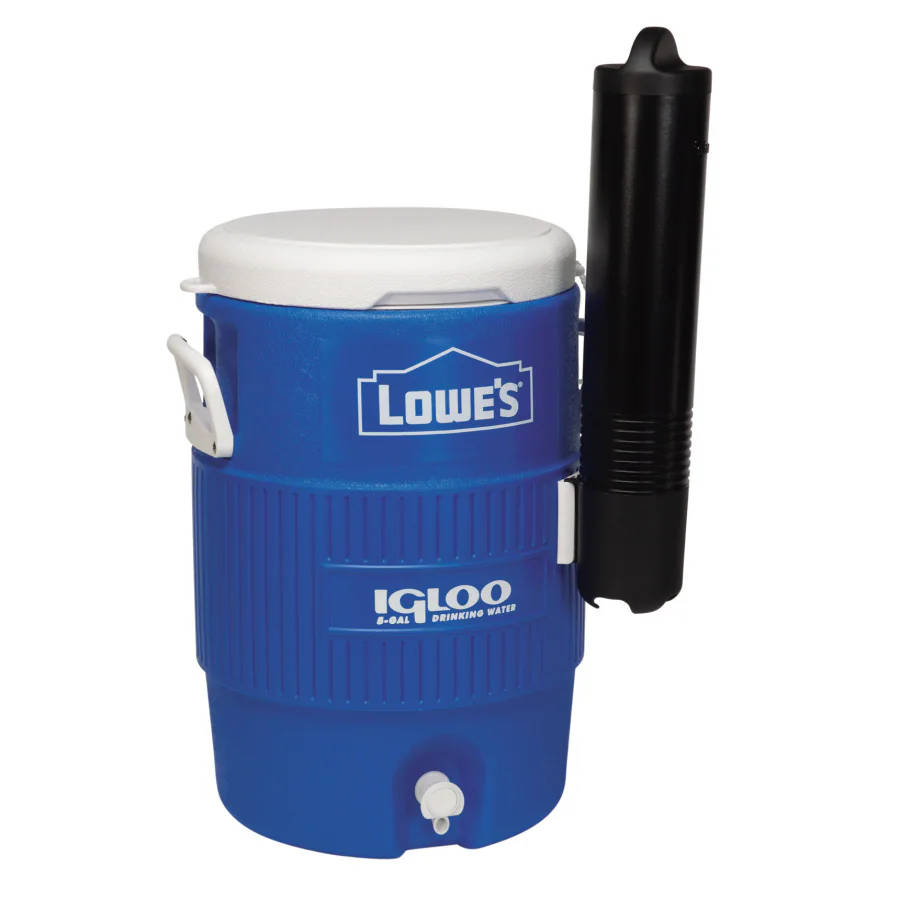 Photo 1 of ***HEAVILY USED AND DIRTY - CUP DISPENSER NOT INCLIUDED - COOLER ONLY***
Igloo 5 Gallon Portable Sports Cooler Water Beverage Dispenser Blue