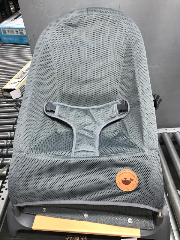 Photo 2 of 
ANGELBLISS Baby Bouncer, Portable Bouncer Seat for Babies, Infants Bouncy Seat with Mesh Fabric, Natural Vibrations (Dark Grey)
Color:Dark Grey