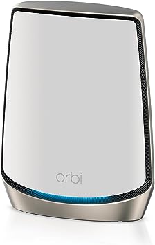 Photo 2 of NETGEAR Orbi Tri-Band WiFi 6 Router (RBR860S) - Coverage up to 2,700 sq. ft, 100 Devices -10 Gig Internet Port- Free Armor Security - Expandable to Create a Mesh System - AX6000 802.11ax (up to 6Gbps)
