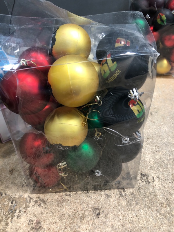 Photo 1 of 24 Pcs Juneteenth Hanging Balls Ornament - Juneteenth Hanging Tree Decoration - Black History Month Ball Decorations for Africa American Party Parades Celebration Decor
