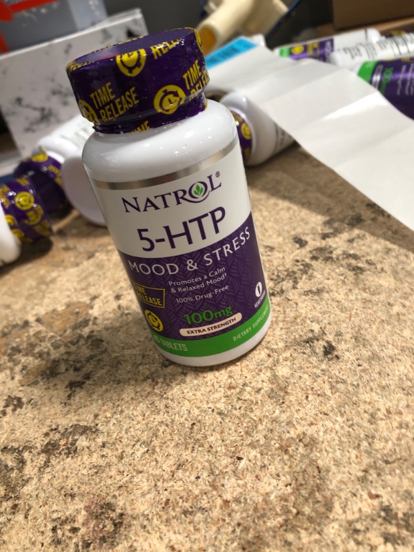 Photo 2 of 5-Htp 100Mg Time Release by Natrol - 45 Tab, 2 Pack