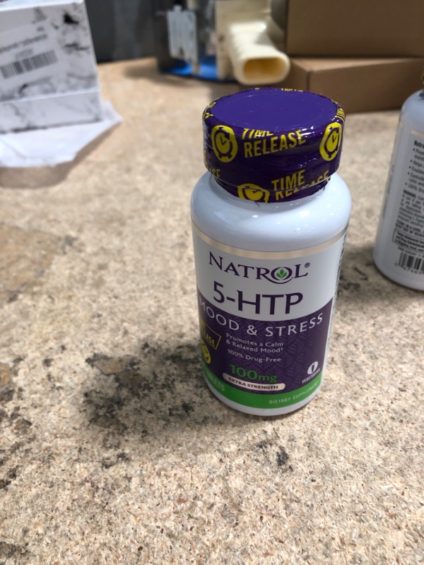 Photo 2 of 5-Htp 100Mg Time Release by Natrol - 45 Tab, 2 Pack