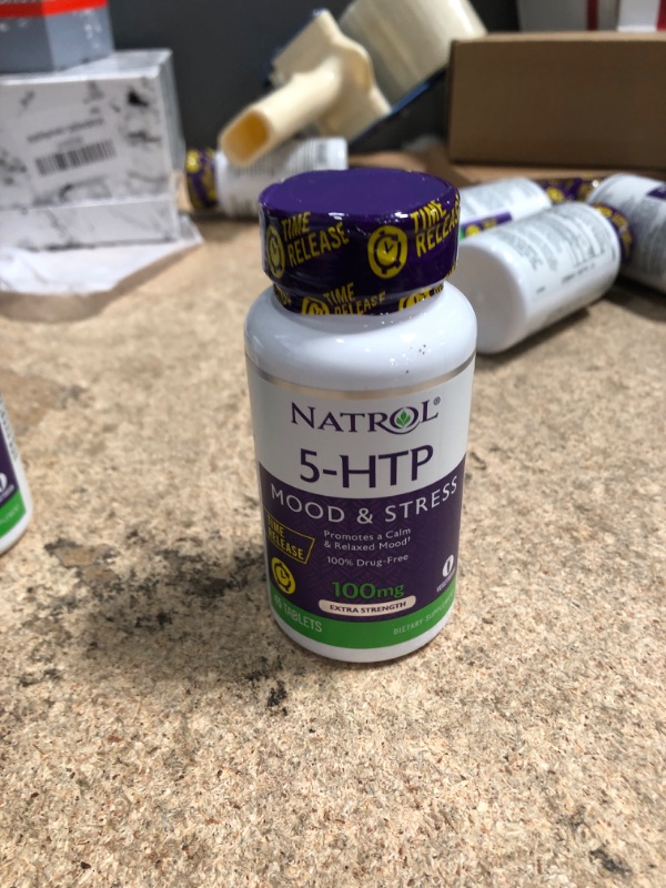 Photo 2 of 5-Htp 100Mg Time Release by Natrol - 45 Tab, 2 Pack