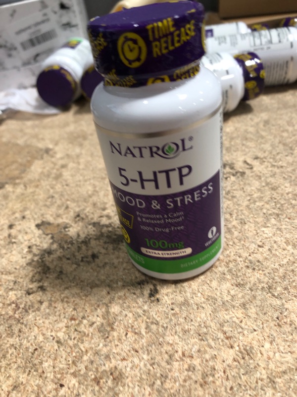 Photo 2 of 5-Htp 100Mg Time Release by Natrol - 45 Tab, 2 Pack