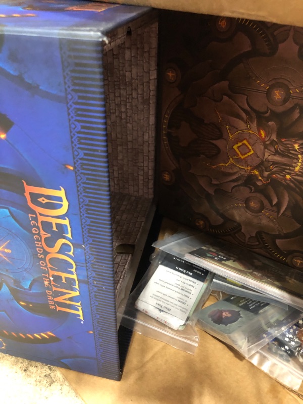 Photo 1 of Descent Legends of the Dark | Strategy, Cooperative Board Game for Adults and Teens | Ages 14 and up | 1 to 4 Players | Average Playtime 3-4 Hours | Made by Fantasy Flight Games Core Game Descent: Legends of The Dark