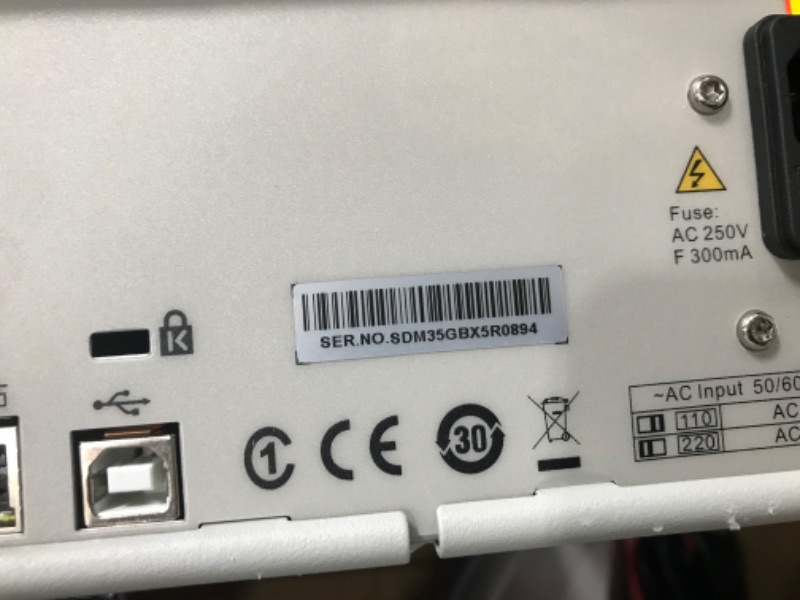 Photo 1 of Siglent Technologies SDM3055 5.5 Digit Digital Multimeter
