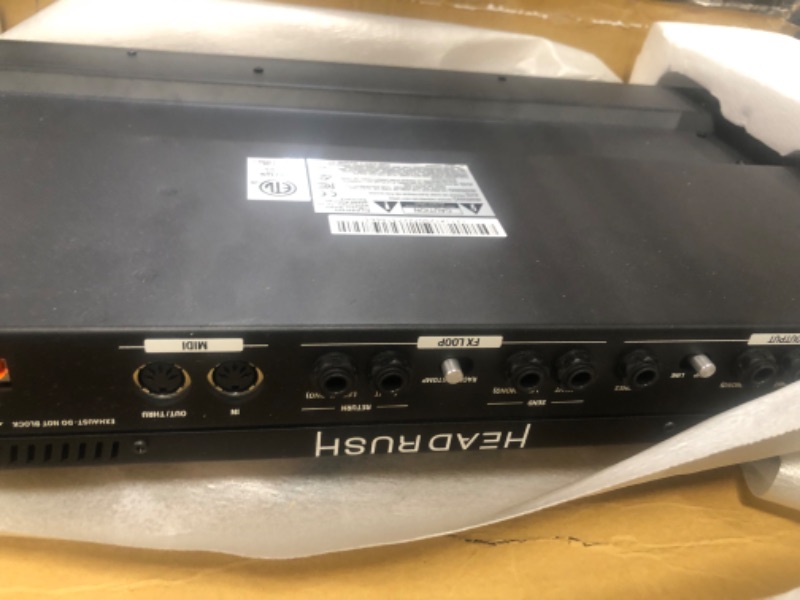 Photo 2 of HeadRush Pedalboard | Guitar Amp & FX Modelling Processor With Eleven® HD Expanded™ DSP Software, 7-Inch Touchscreen, Expression Pedal, Built-in Looper, IR Support and USB Audio Connectivity