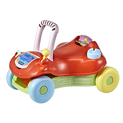 Photo 1 of Playskool Step Start Walk 'n Ride Peppa Pig Active 2-in-1 Ride-On and Walker Toy for Toddlers and Babies 9 Months and Up (Amazon Exclusive)