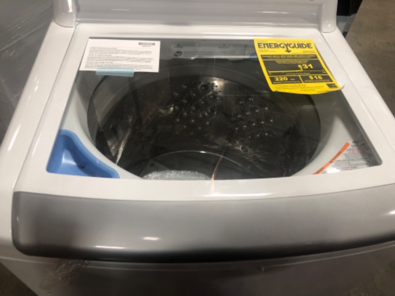 Photo 5 of LG ColdWash 5-cu ft High Efficiency Impeller Top-Load Washer (White) ENERGY STAR