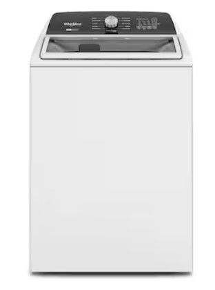 Photo 1 of Whirlpool 2 in 1 Removable Agitator 4.7-cu ft High Efficiency Impeller and Agitator Top-Load Washer (White)