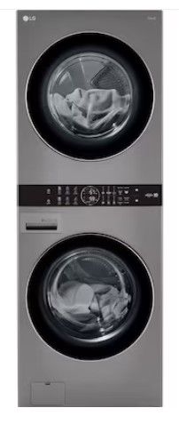 Photo 1 of LG WashTower Electric Stacked Laundry Center with 4.5-cu ft Washer and 7.4-cu ft Dryer (ENERGY STAR)