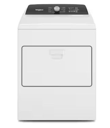 Photo 1 of Whirlpool 7-cu ft Electric Dryer (White)