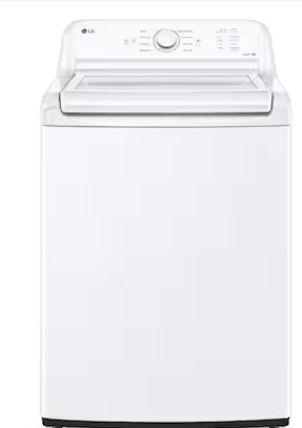 Photo 1 of LG 4.1-cu ft Agitator Top-Load Washer (White)