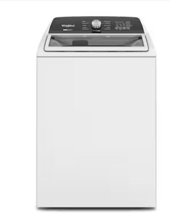 Photo 1 of Whirlpool 2 in 1 Removable Agitator 4.7-cu ft High Efficiency Impeller and Agitator Top-Load Washer (White)