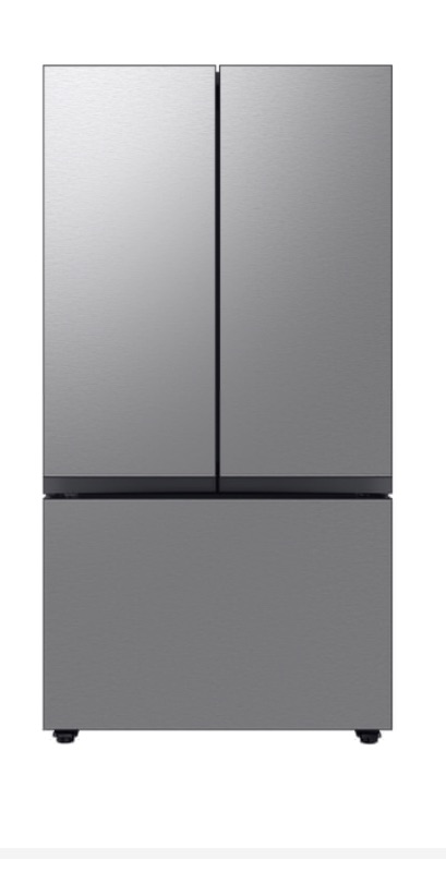 Photo 1 of Samsung Bespoke 30.1-cu ft Smart French Door Refrigerator with Dual Ice Maker 
