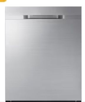 Photo 1 of Samsung StormWash Top Control 24-in Built-In Dishwasher With Third Rack (Fingerprint Resistant Stainless Steel), 48-dBA