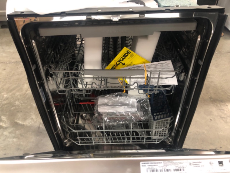 Photo 2 of Samsung StormWash Top Control 24-in Built-In Dishwasher With Third Rack (Fingerprint Resistant Stainless Steel), 48-dBA