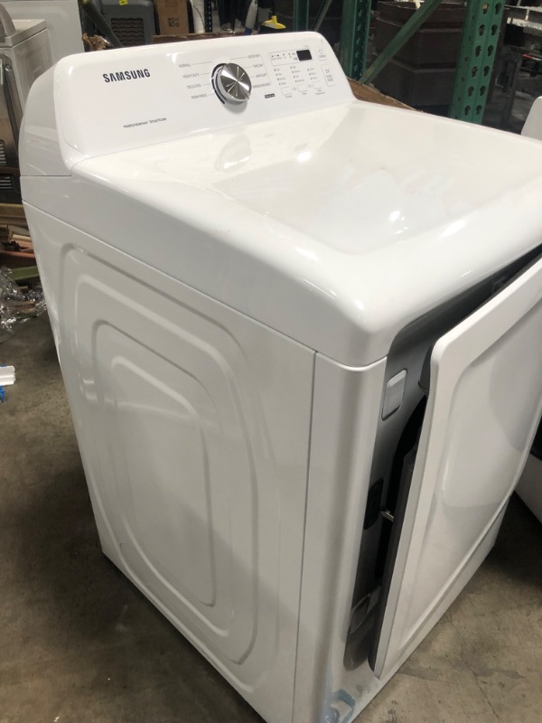 Photo 3 of Samsung 7.2-cu ft Electric Dryer (White)