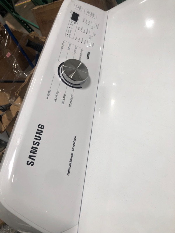 Photo 5 of Samsung 7.2-cu ft Electric Dryer (White)