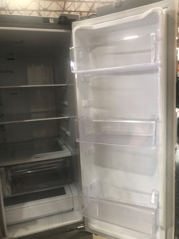 Photo 10 of Samsung 28.2-cu ft French Door Refrigerator with Ice Maker (Fingerprint Resistant Stainless Steel) ENERGY STARs