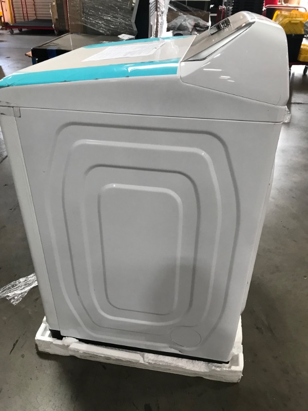 Photo 7 of Samsung 7.4-cu ft Electric Dryer (White)