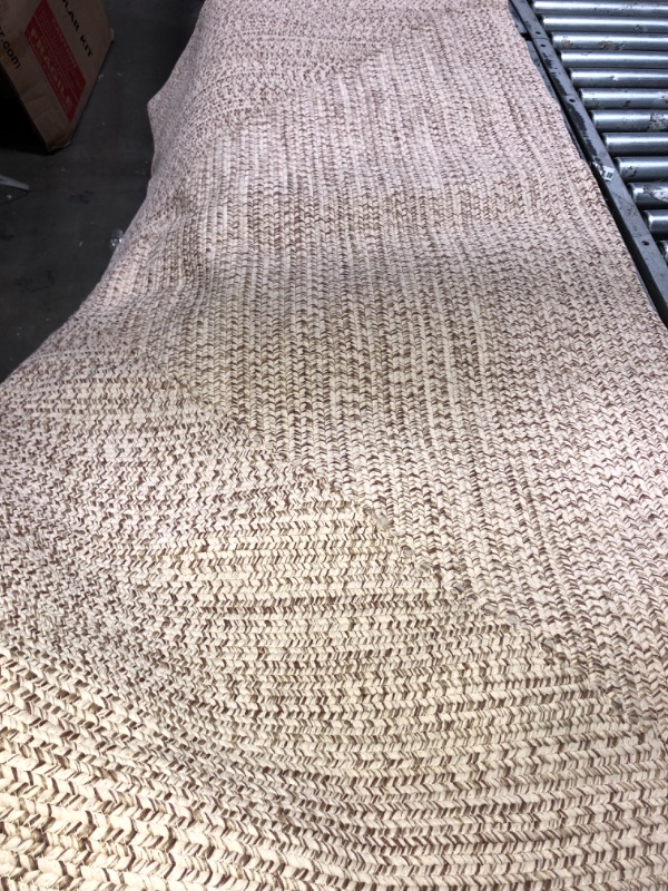 Photo 1 of 3FT X 6FT NULOOM BEIGE BRAIDED RUG 