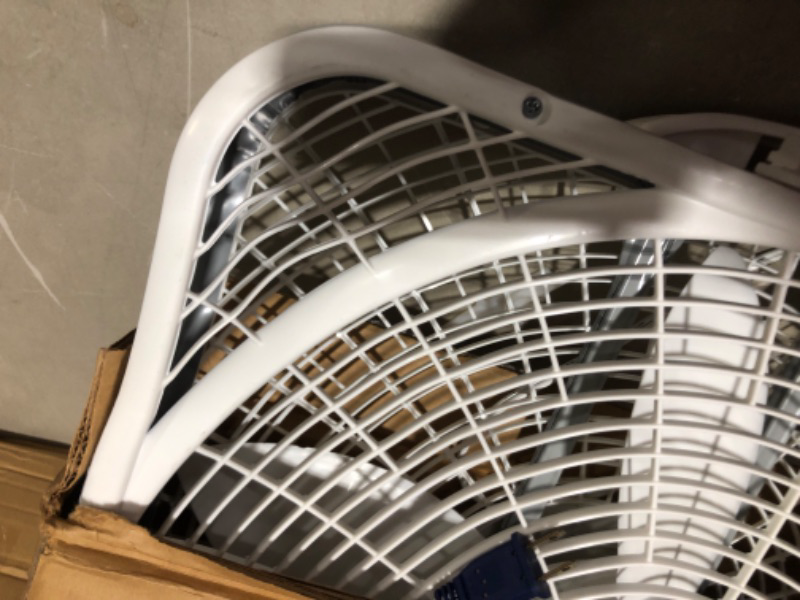Photo 3 of * see all images for damage *
Lasko 20 Weather-Shield Performance Box Fan-Features Innovative Wind Ring System 