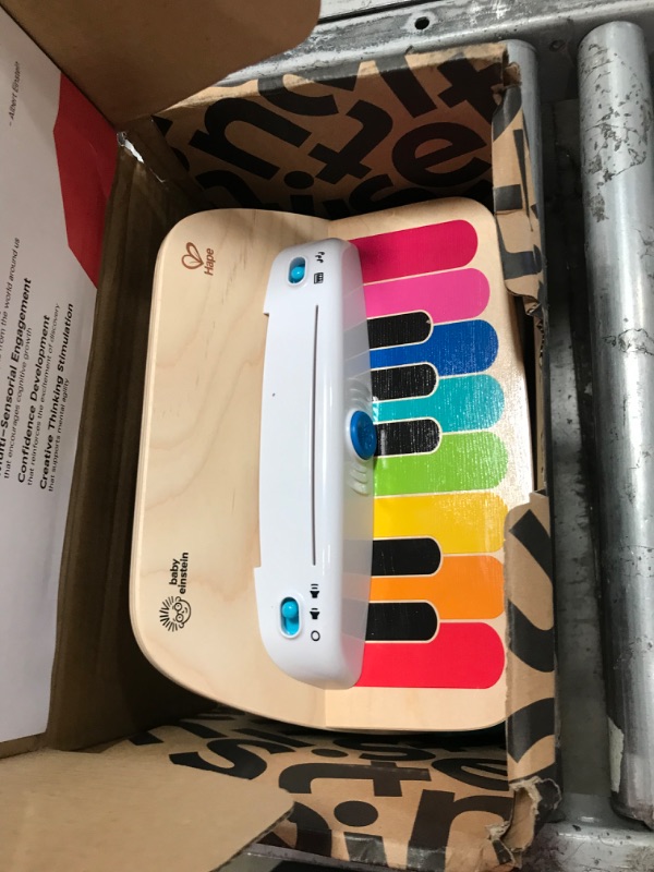 Photo 2 of Baby Einstein and Hape Magic Touch Piano Wooden Musical Toddler Toy, Age 6 Months and Up